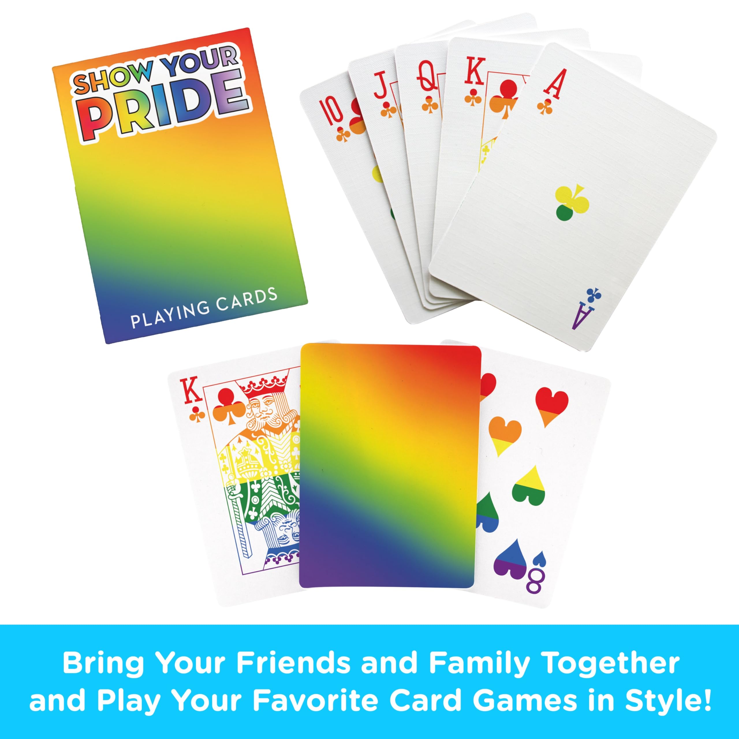 AQUARIUS - Show Your Pride Playing Cards - Image 2