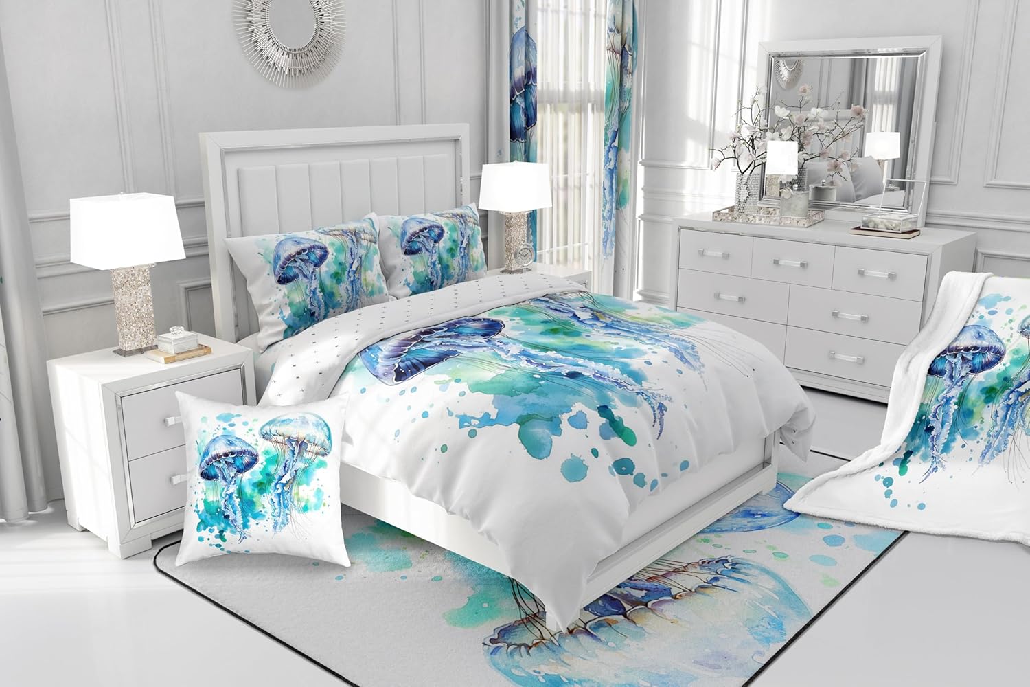 Feelyou Kids Ocean Animal Jellyfish Comforter Tunisia Ubuy