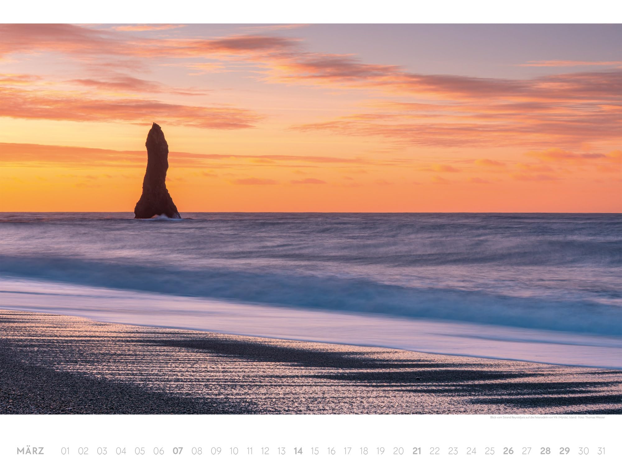 Freiraum Kalender 2027: Hochwertiger Landschaftskalender im großen Querformat (66x50 cm) | Minimalismus in Natur und Landschaft