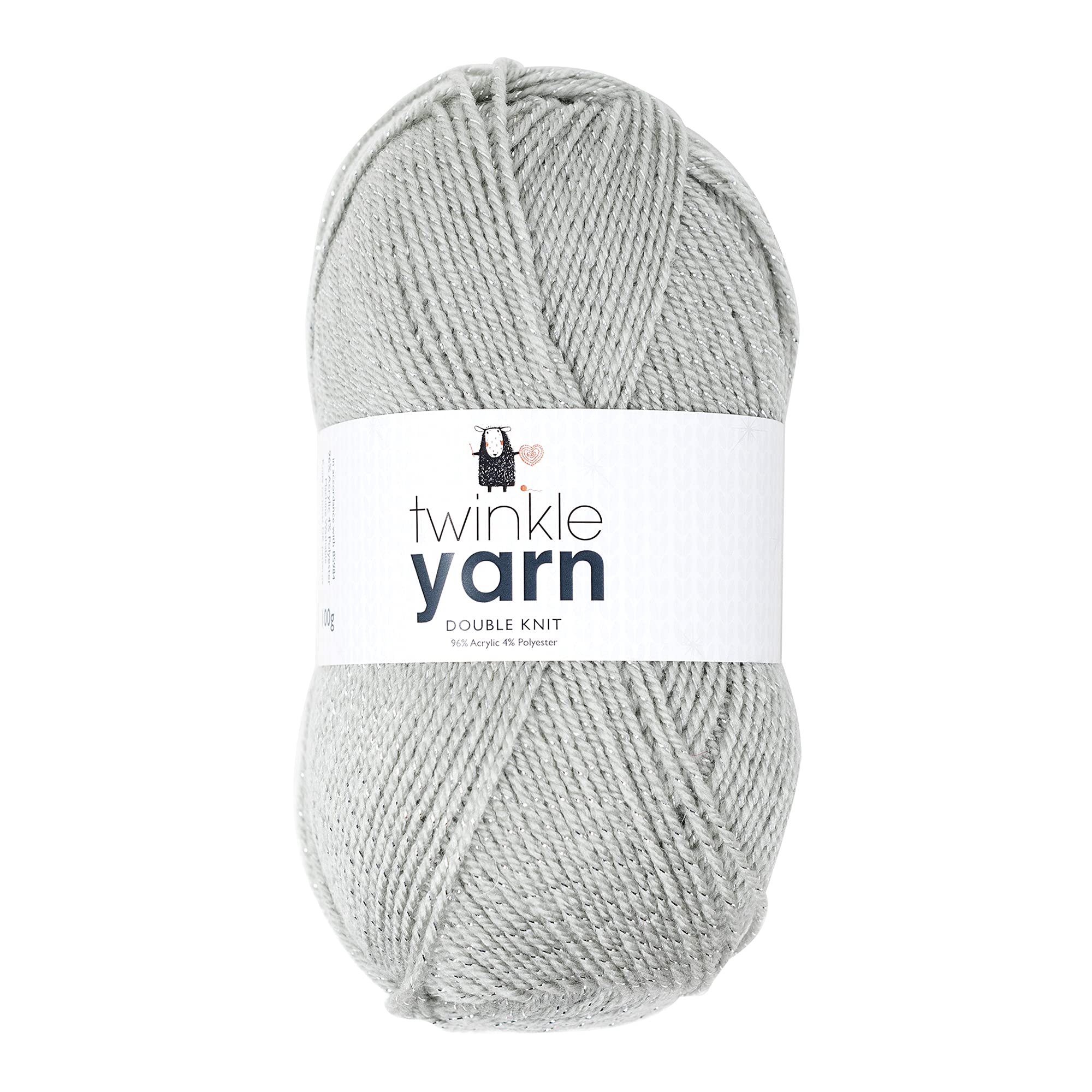 KORBOND DK Black Yarn - 100g Acrylic Wool - Lightweight, Hypoallergenic & Durable Double Knit Crochet Yarn Knitting Wool (290m Total) — view 39