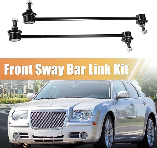 Miniatura 2 de X AUTOHAUX Kit de suspensión de enlace de extremo estabilizador de barras estabilizadoras delanteras para Honda Civic 2016-2019 para Honda Insight