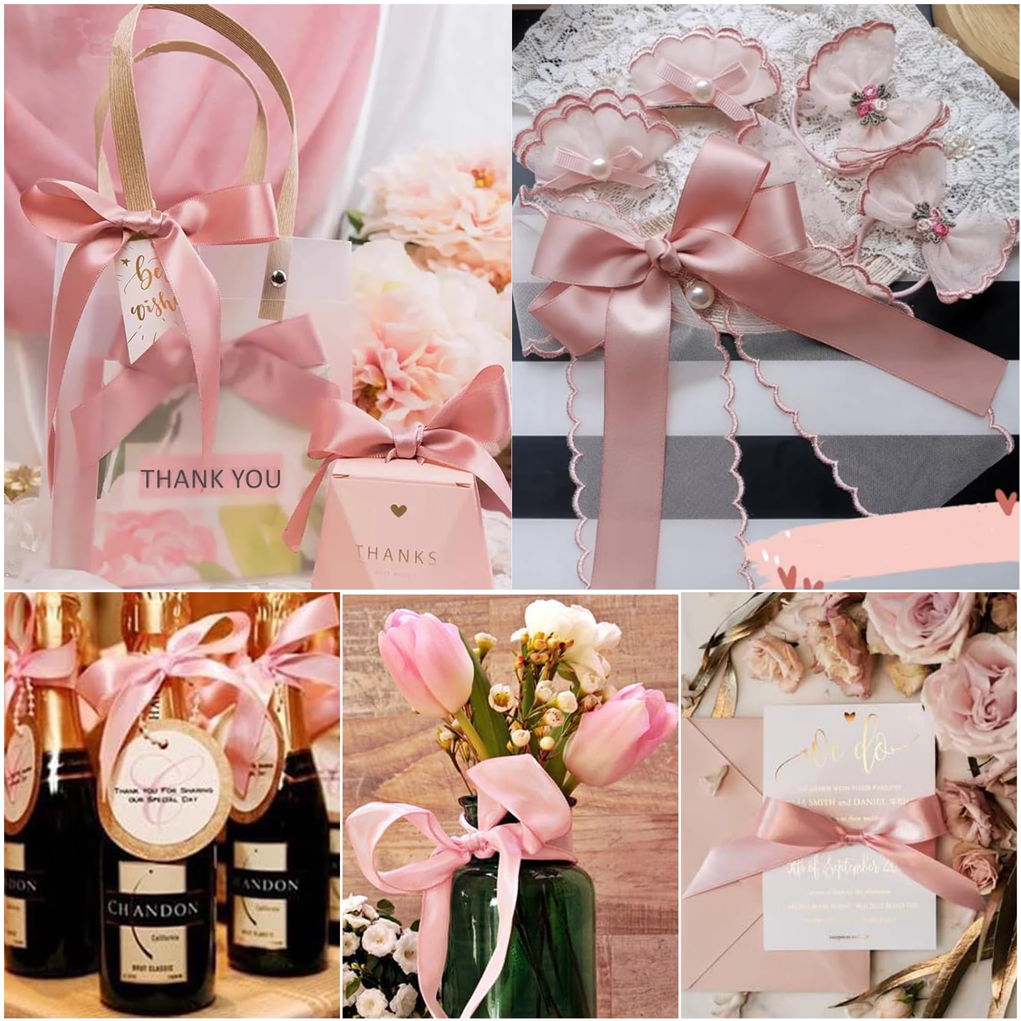 Nastro Di Raso Viola - 22 Metri, Larghezza 20 Mm, Per Regali E Decorazioni - Foto 2