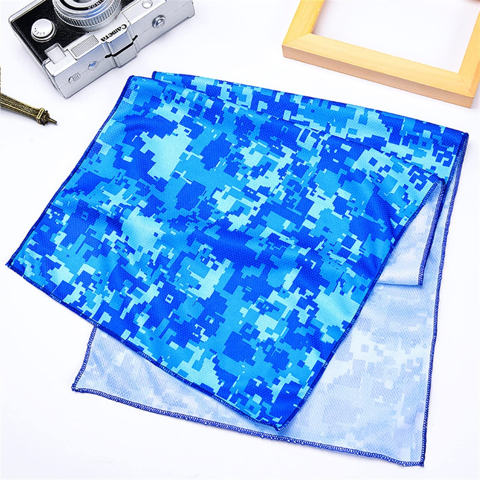 Serviettes de Bain Serviettes rafraîchissantes Séchage Rapide Serviettes de Plage Serviettes de Sport Camping Voyage Jogging Gym Serviette de Sport Gant de Toilette Salle de Bain Cuisine