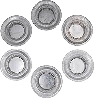 Vista 6 de Mason Jar Lifestyle - Portavelas con tapa de metal (6 unidades, boca regular)