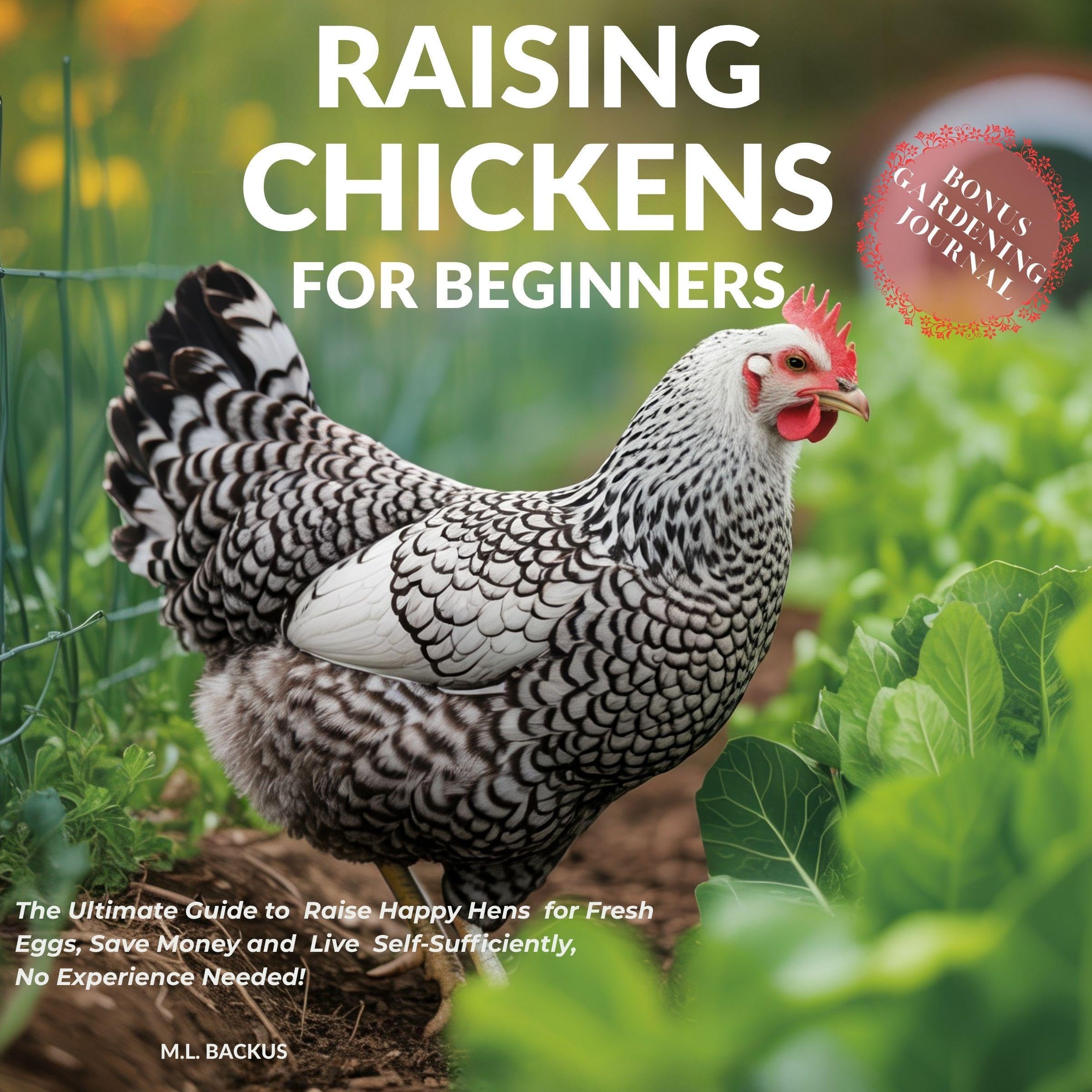 Cover art for Raising Chickens for Beginners