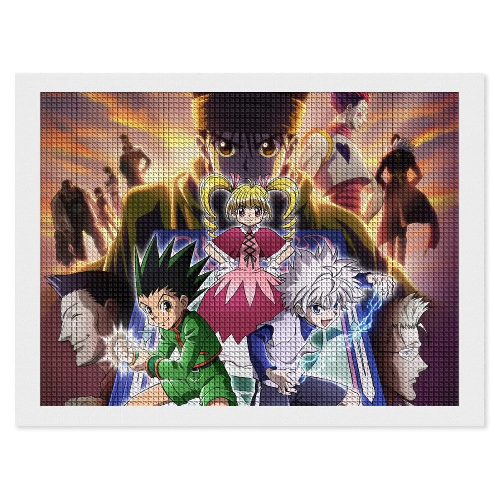 Amazon.co.jp: ハンター×ハンターダイヤモンドアートダイヤモンド