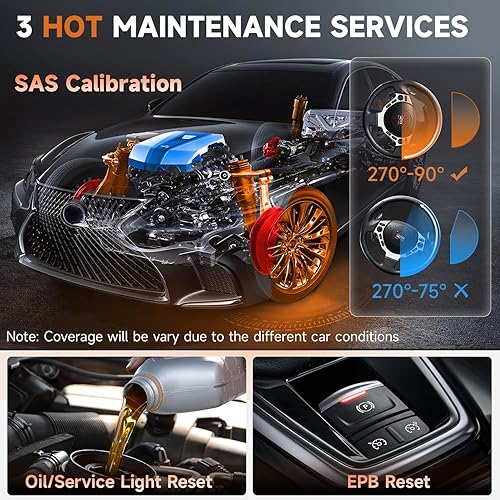 Miniatura 7 de FOXWELL Extensión de diagnóstico OBD2 de 16 pines, adaptador de cable macho a hembra y escáner FOXWELL NT630 Plus OBD2