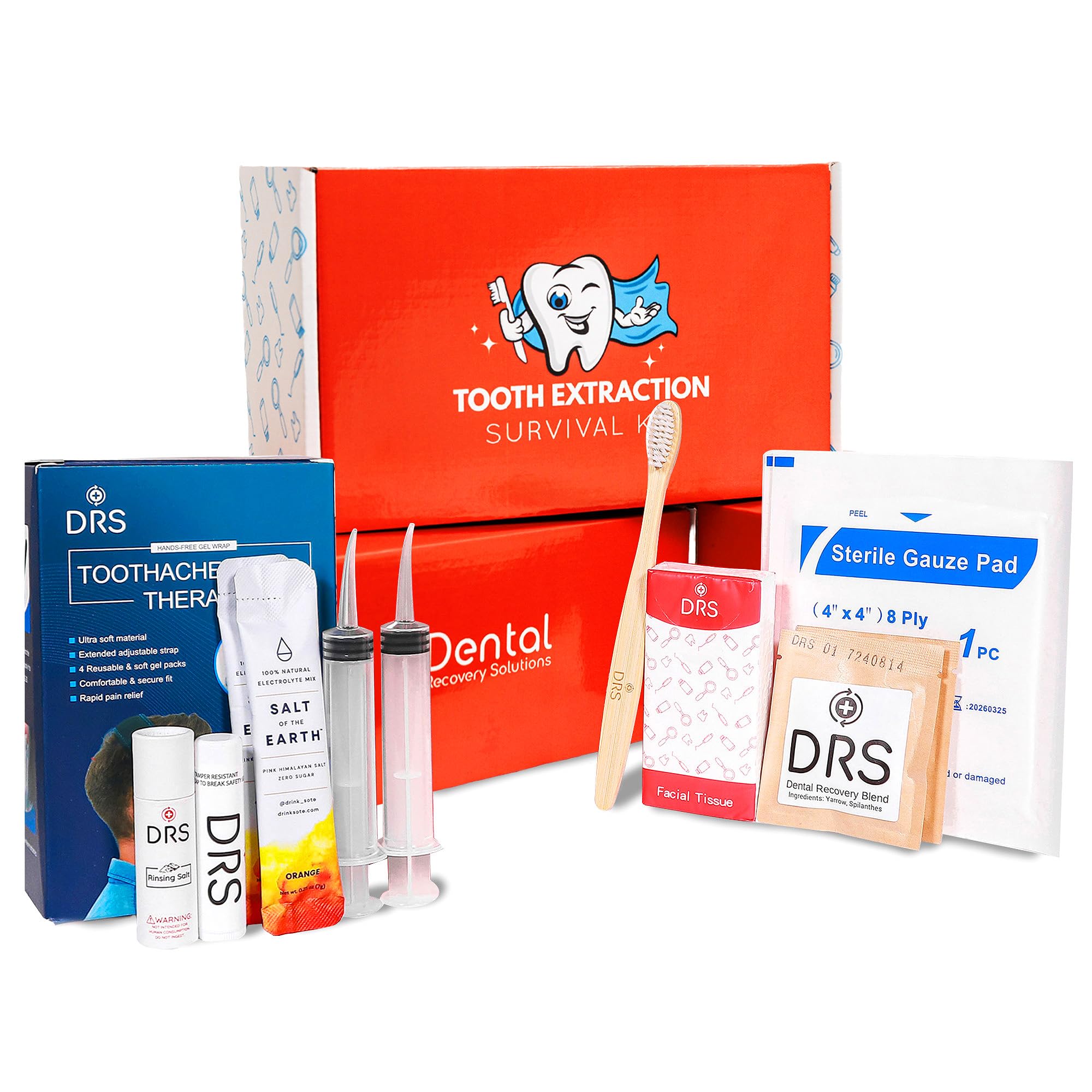 Dental Recovery Solutions Wisdom Teeth Recovery Kit - oral pain relief | Mubboo