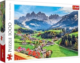 Comprar Trefl- Paisaje Santa Magdalena, 1000 Piezas-Rompecabezas Que representa una Hermosa Vista de los Dolomitas en Italia, para Adultos y niños a Partir de 14 años, Multicolor (10946)