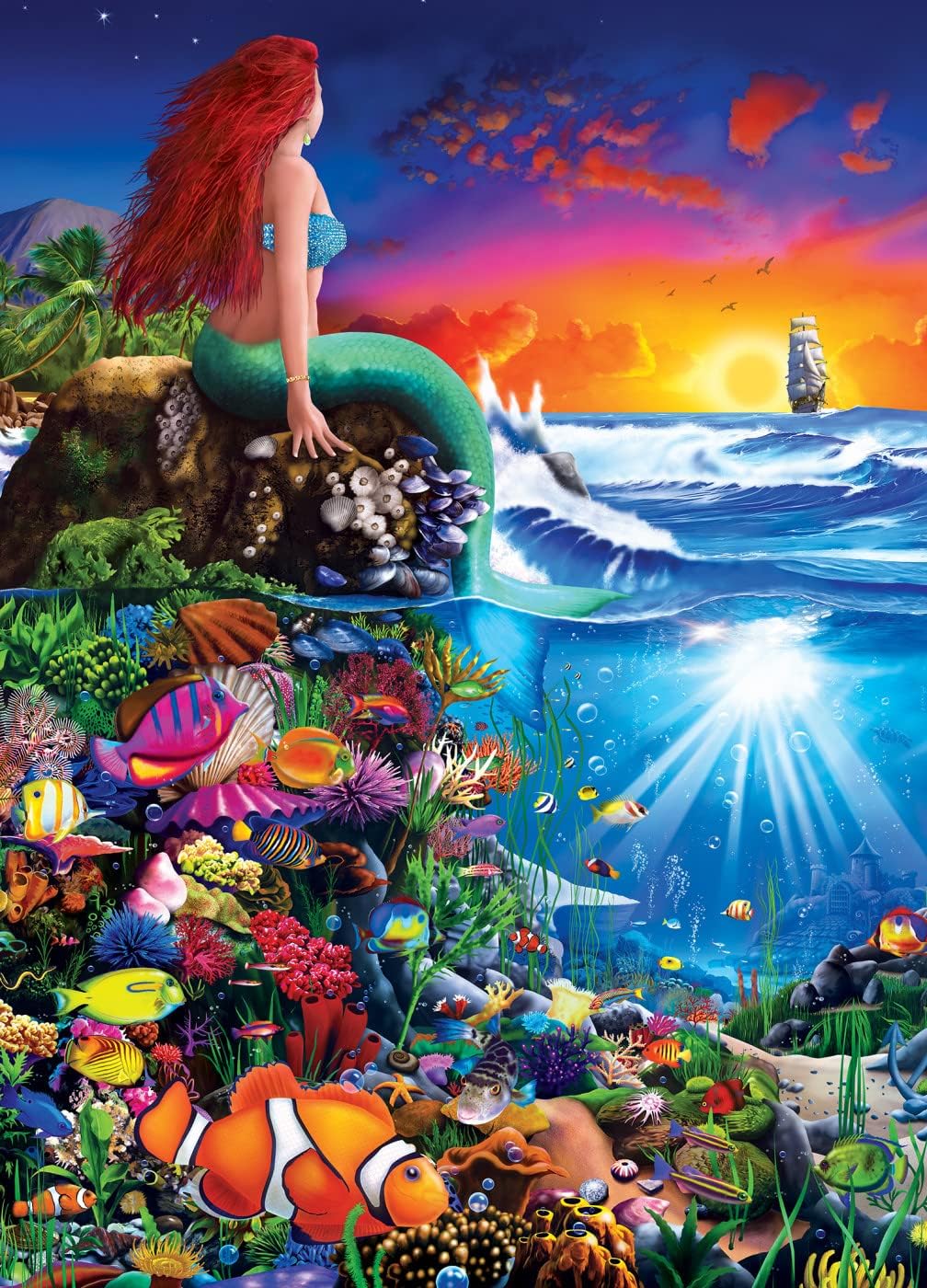 Classic Fairy Tales - Little Mermaid 1000pc Puzzle