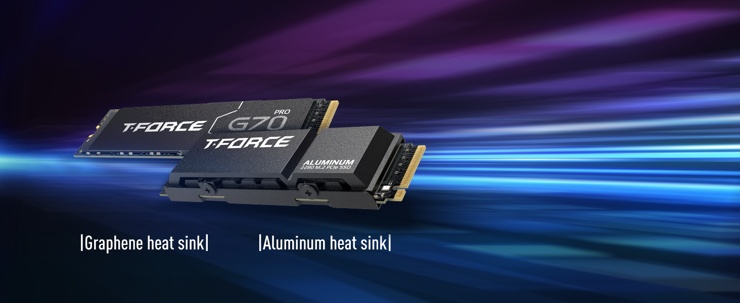 Amazon.com: TEAMGROUP T-Force G70 PRO Aluminum Heatsink 4TB DRAM