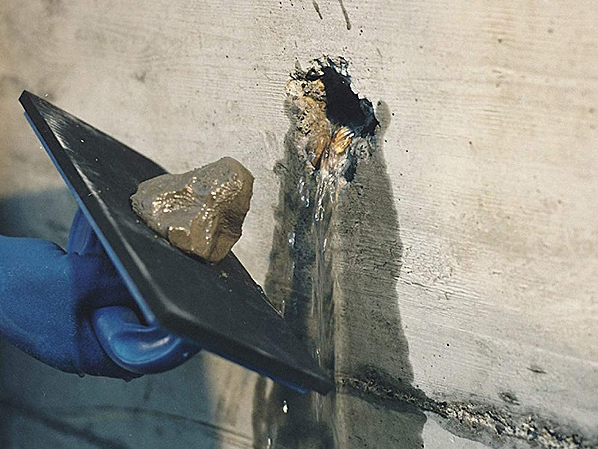M-REPAR RAPID von Tecno Prodist - (5 Kg) Schnell abbindender Mörtel ohne Schrumpfung, zur Befestigung von Bauelementen und zur Abdichtung von Wasserfiltrationen. Graue Farbe