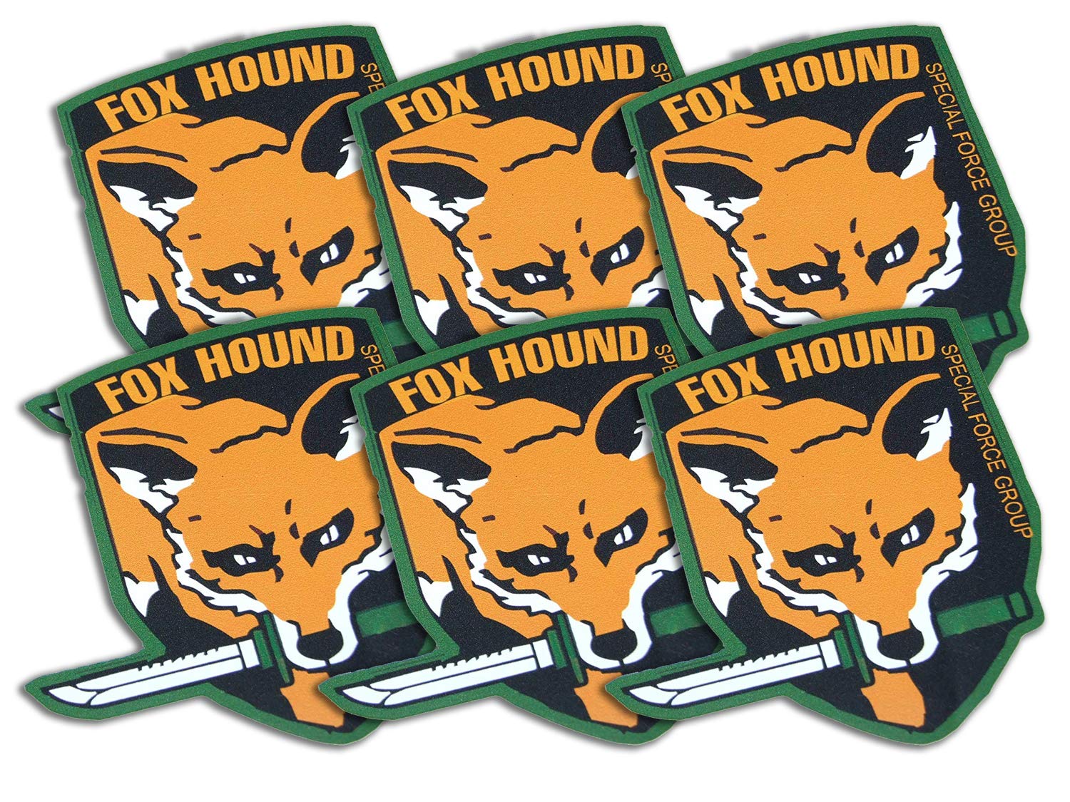 Metal Gear Solid Stickers Mgs - 90'S Foxhound Insignia Vinyl