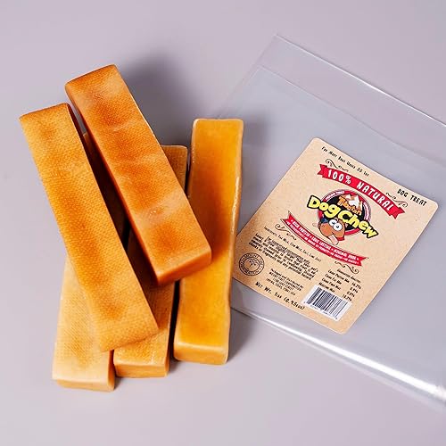 Miniatura 7 de Tibetan Dog Chew Palitos de queso Yak, golosinas naturales hechas a mano para perros grandes, de larga duración, fáciles de digerir sin aditivos,
