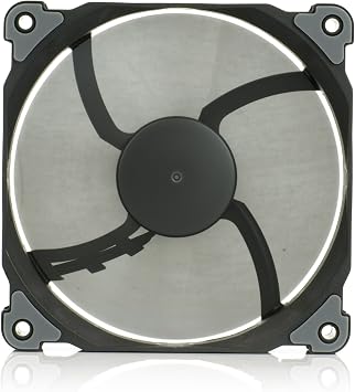 Phanteks Black Frame/Black Blades 120mm, Case & Radiator Fan-Retail Cooling PH-F120SP_BBK Black/Black