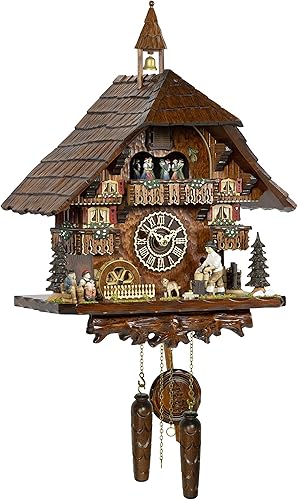 Trenkle Reloj de cuco de cuarzo con música, Turning Dancers TU 4260 QMT HZZG