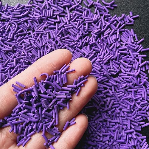 Miniatura 6 de Gránulos falsos de resina de 1.76 oz, chispas de caramelo falso, gránulos de arcilla, chispas de polímero de arcilla polimérica para arte de uñas,