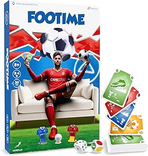 Juego de Mesa - Juego de Fútbol para Niños, Adolescentes y Adultos - Partidos Rápidos y Divertidos - 2 a 4 Jugadores - Regalo Original Desde los 8 Años