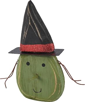 Primitives by Kathy Chunky Sitter - Witch Head