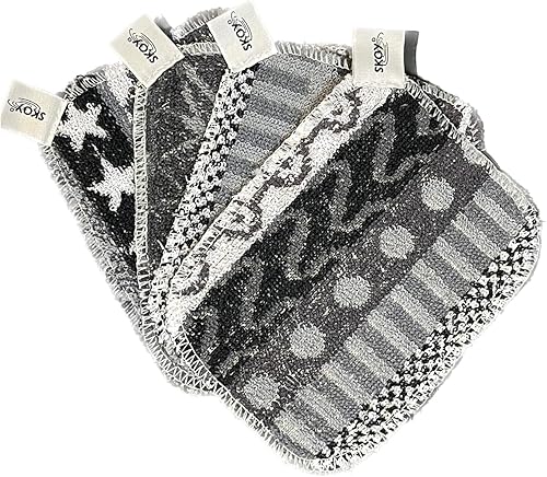 Miniatura 8 de Skoy Exfoliante, antiarañazos, reutilizable para cocina y uso doméstico, respetuoso con el medio ambiente, apto para lavavajillas, paquete de 2