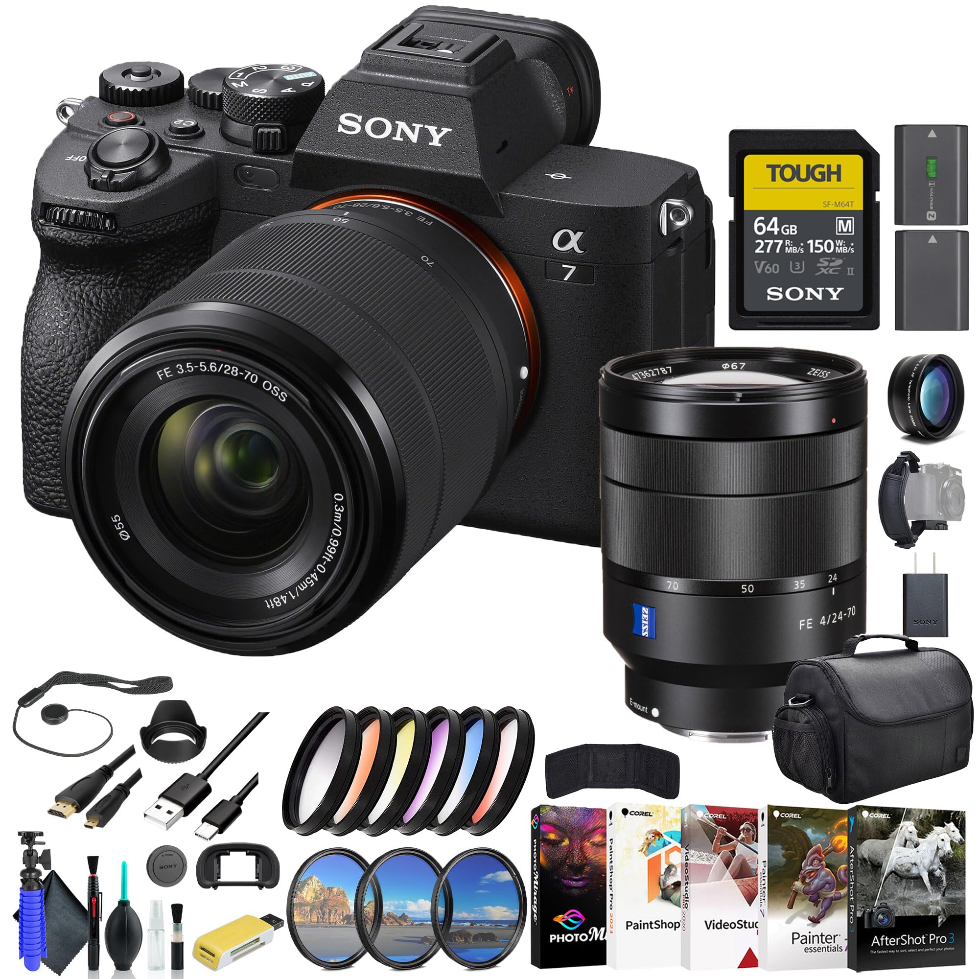SONY - α7IV ILCE-7M4 Amazon.com : Sony a7 IV Full Frame Mirrorless 33MP Alpha