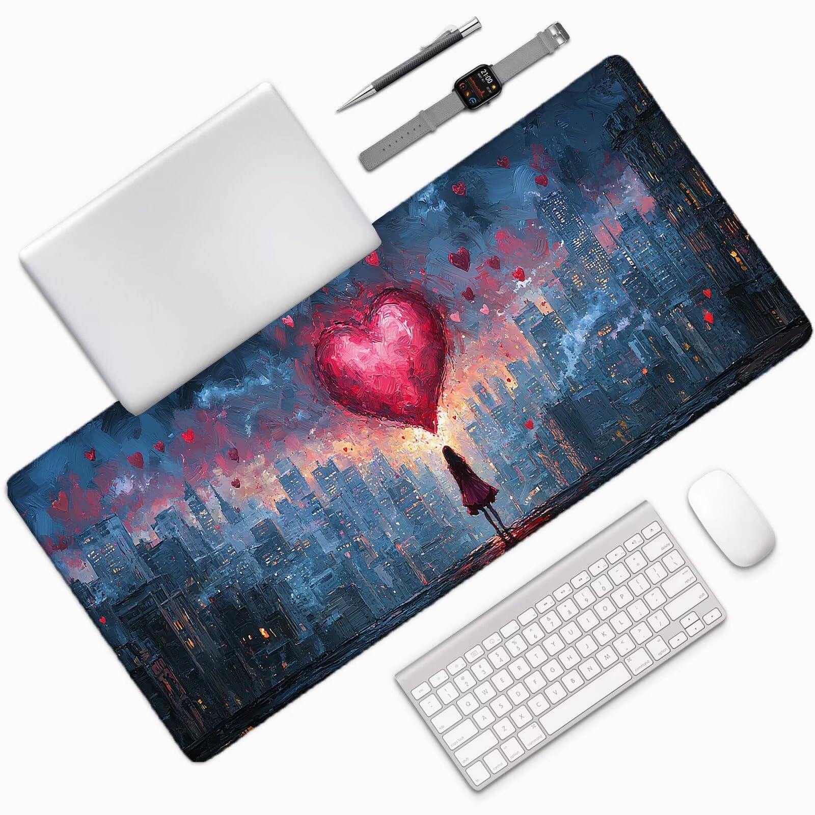 Niestandardowa podkładka pod mysz ze zdjęciem, 1200 x 600 mm wodoodporna niestandardowa podkładka pod mysz do gier, pod biurko z antypoślizgową podstawą, dodawanie zdjęć, pomysł na prezent dla graczy,