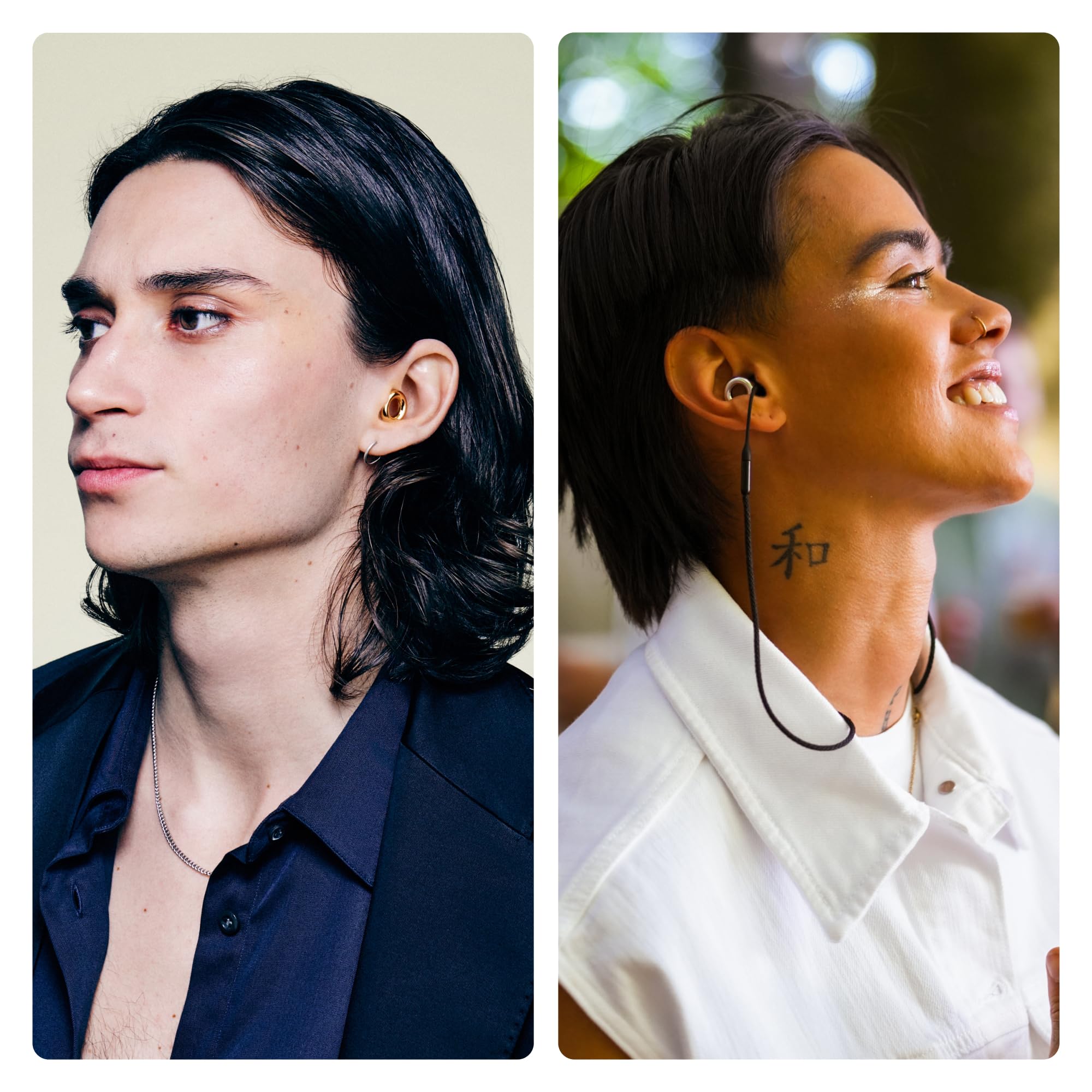 Loop Earplugs, coffret Experience Link – Experience 2 + Link | Bouchons d’oreille réutilisables pour la sensibilité au bruit, les concerts, spectacles, festivals, la conduite à mot