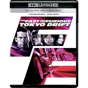 Fast & Furious 3: Tokyo Drift (2006) (4K UHD + Blu-ray) (2