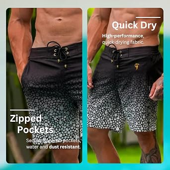 Tucann Men's Trunks 7 Compression Liner Quick Dry Chlorine Resistant