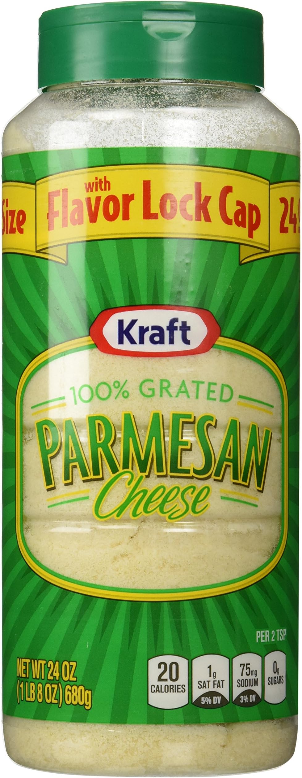 Kraft Grated Parmesan Cheese, 24 Oz