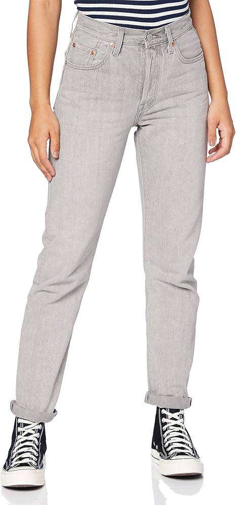 Levi's dames Rechte Jeans 501 Crop : Amazon.nl: Kleding, schoenen \u0026 sieraden