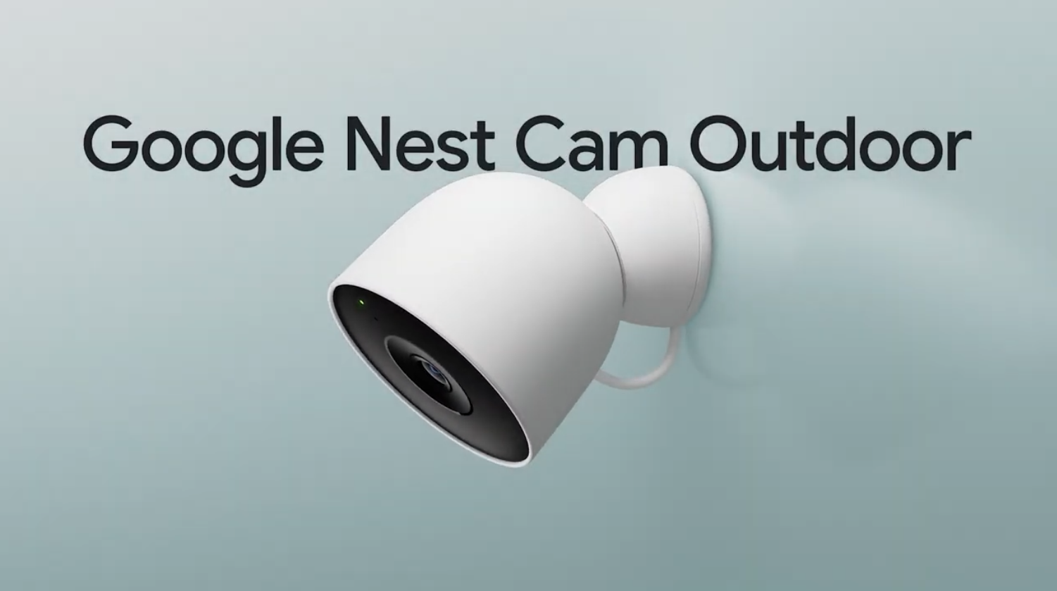 Google Nest Cam Outdoor (Wired, 2nd gen) - 2K Video and