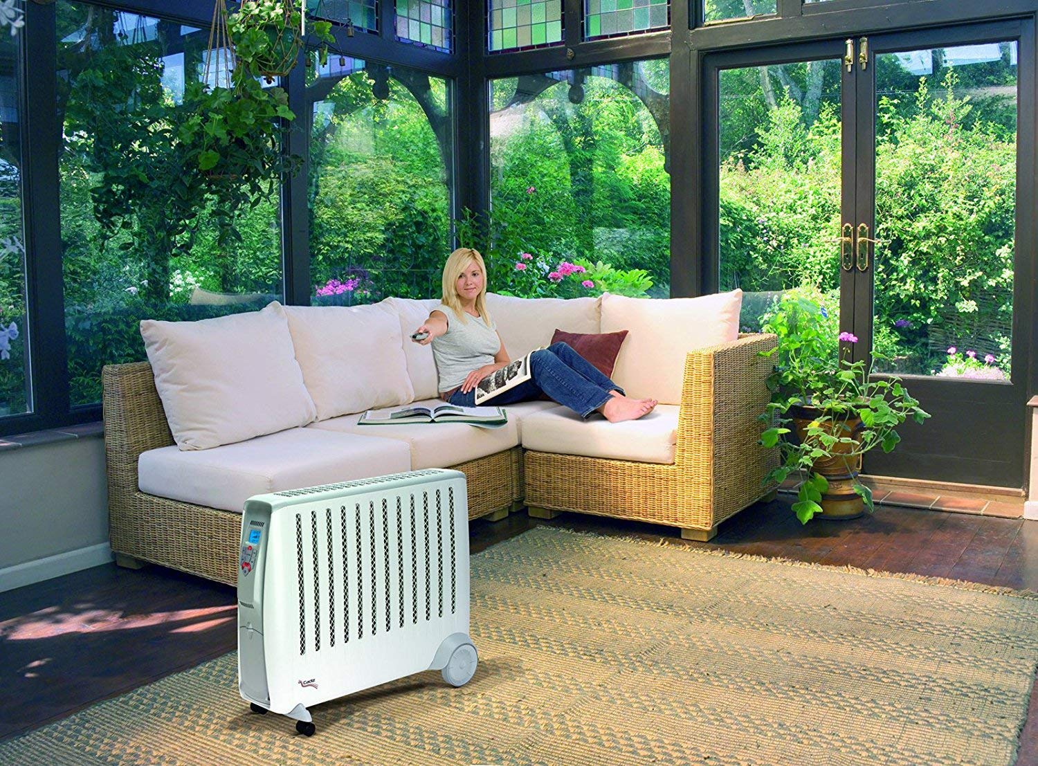 Dimplex CDE3ECC 3KW Oil Free Radiator, White : Amazon.co.uk: Home u0026 Kitchen