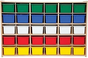 Contender 30-Cubby Montessori Toy Organizer