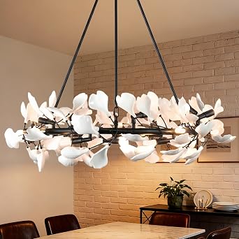 Black Chandelier 28 Lights Dining Room Modern Tree Branch Light Fixture