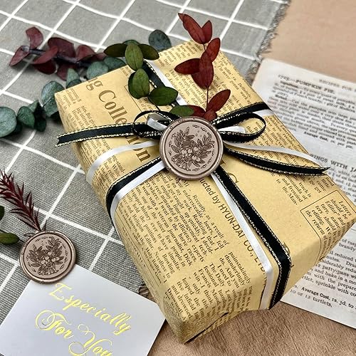 Miniatura 5 de 25 calcomanías para sellos de cera hechas a mano, autoadhesivas para invitaciones de boda, fiestas, sobres, fiestas de cumpleaños, envoltura de