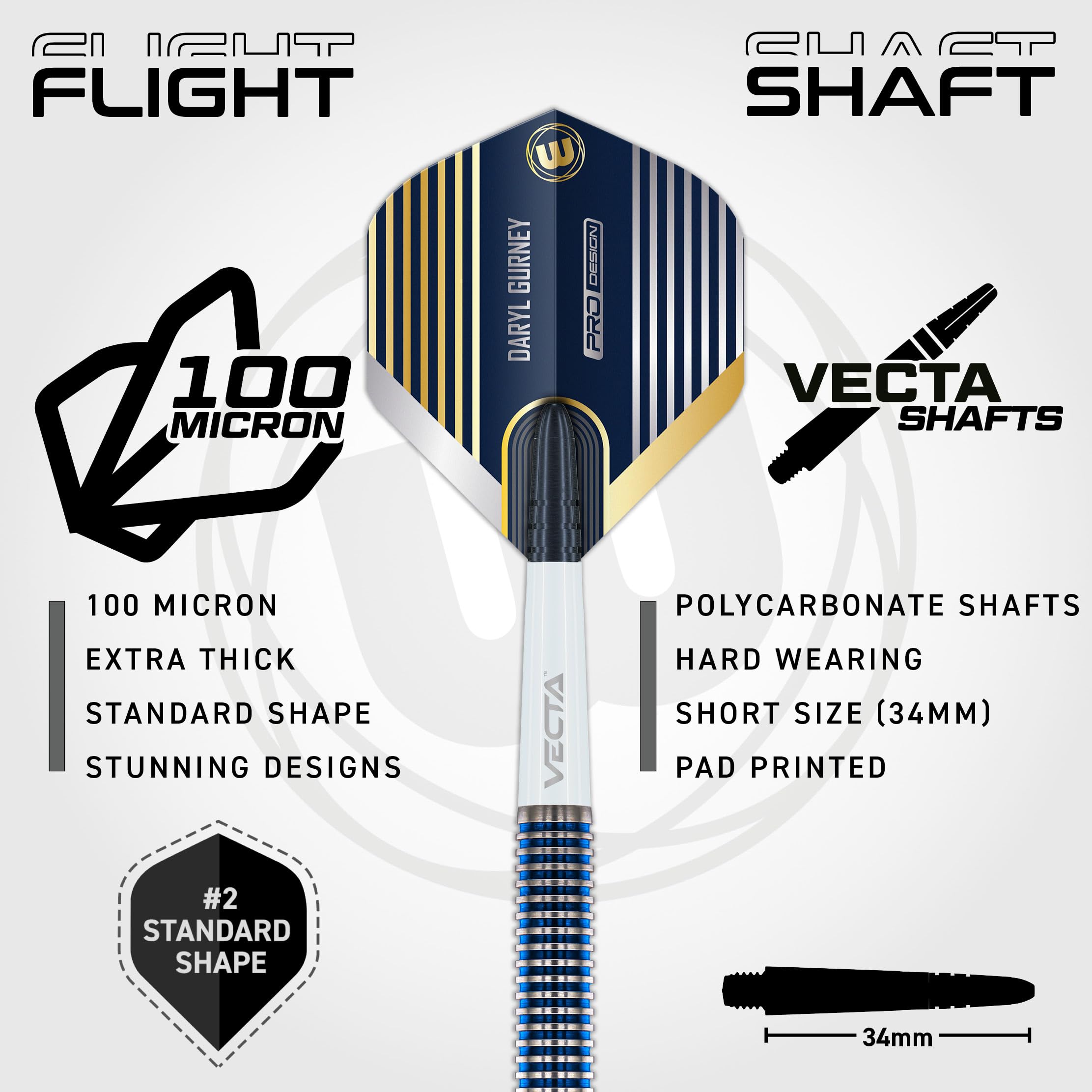 Amazon.co.jp: Winmau Darts - Pro Player - Daryl Gurney SC 1.0