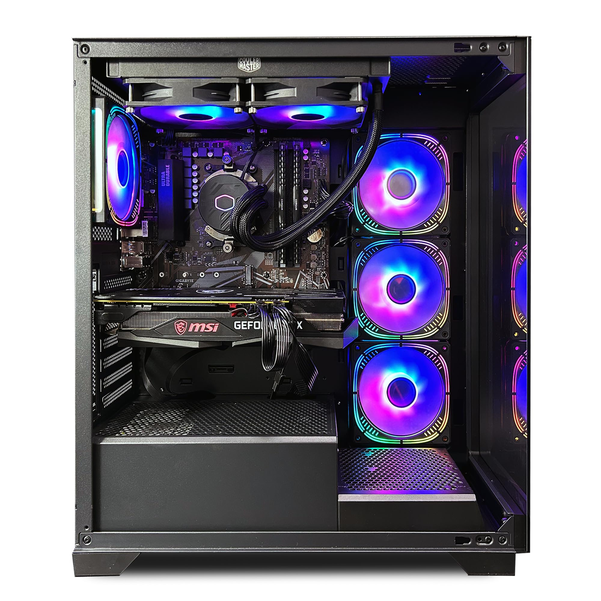 FIERCEPC Ultra Gaming - Intel Core i5 12600KF 3.7-4.9GHz, RTX 4070