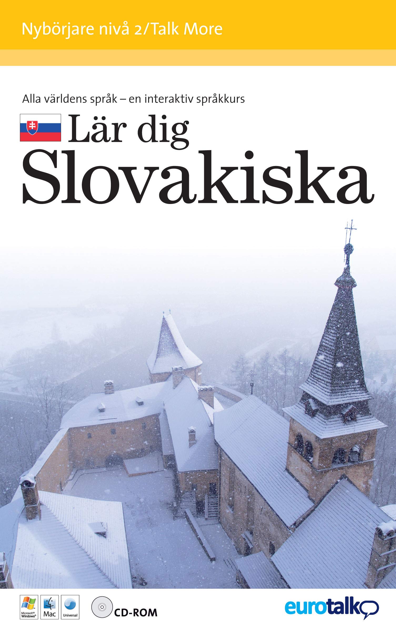Talk More Slovak: Interactive Video CD-ROM - Beginners+ (PC/Mac)