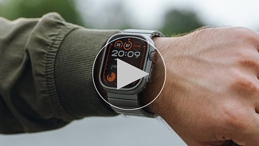 Apple - 【チコ】 Amazon.com: KORDIZ Titanium Watch Band T02 Pro - Fits Apple