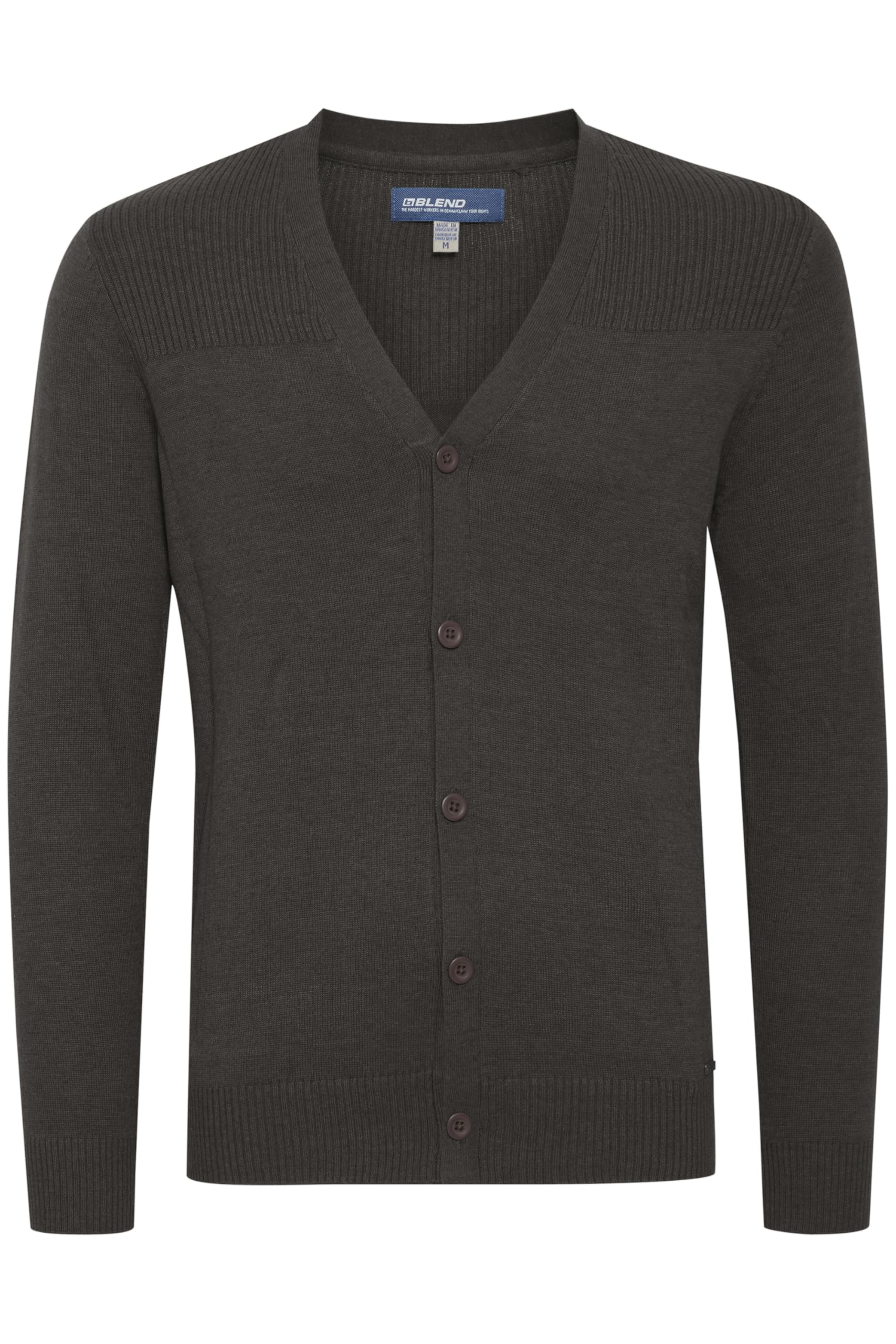 Blend BHCaden Herren Strickjacke Cardigan Feinstrick