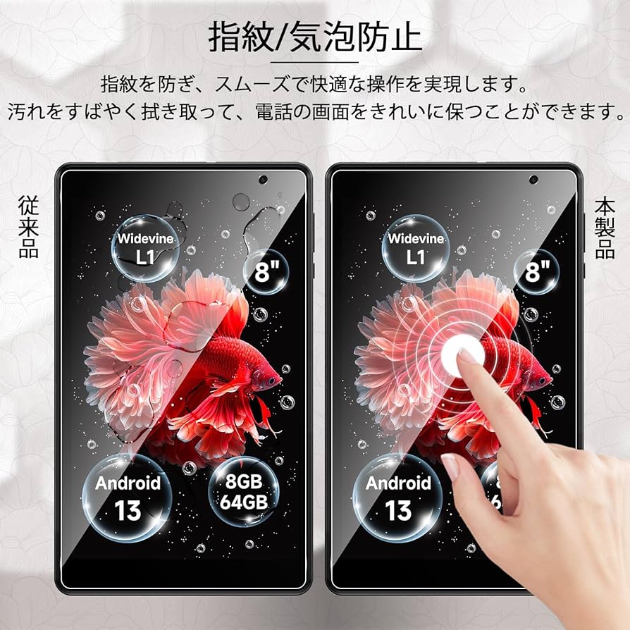 Amazon.co.jp: For ALLDOCUBE iPlay50 Mini Lite 8インチ ガラス