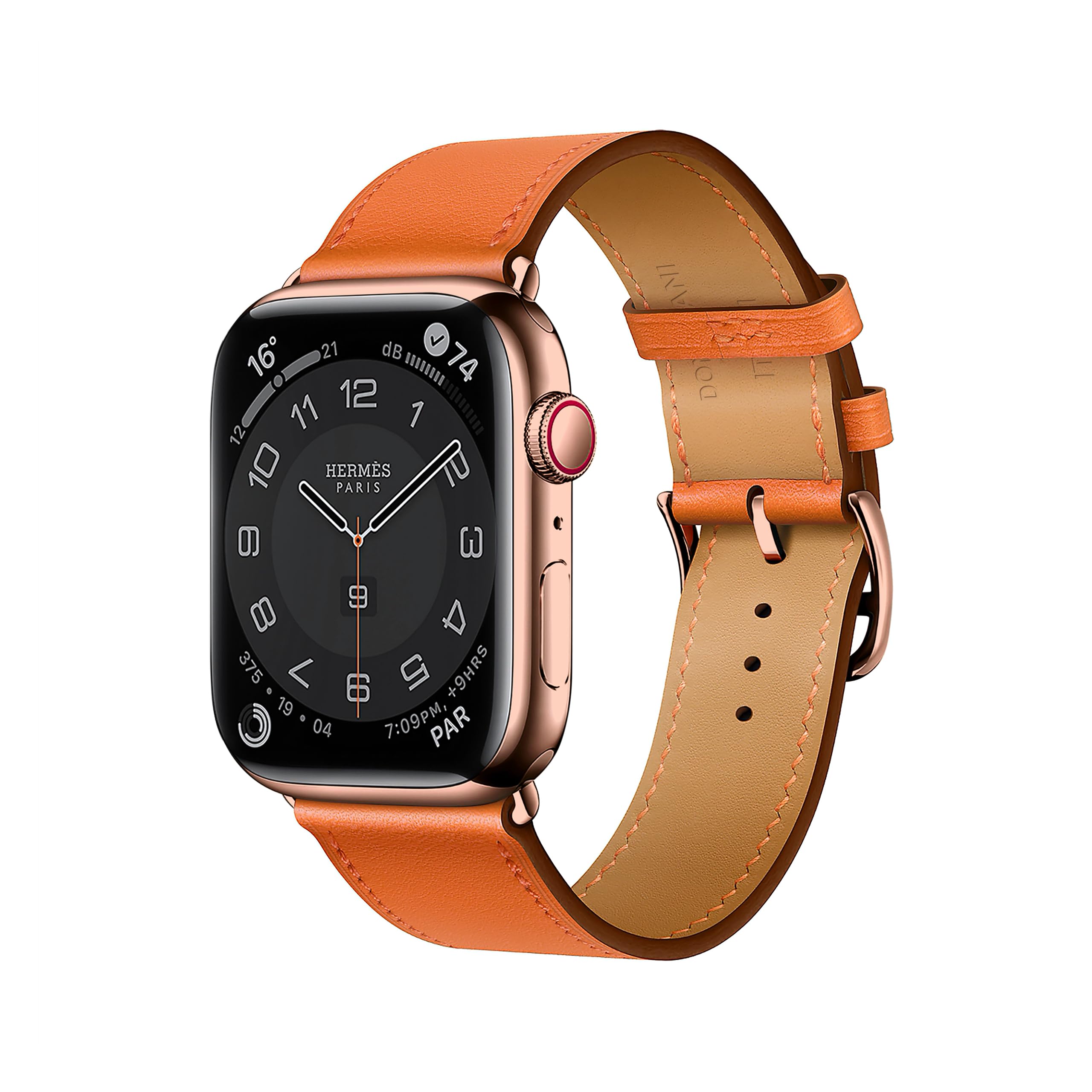 LB1 Leather Band for Apple Watch Bands Women Men Se Ultra 2 40mm 44mm 46mm 42mm 45mm 41mm 38mm 49mm Series 10 9 8 7 6 5 4 3 iWatch Strap Silicone Orange