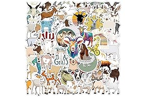 Kawaii Goat Stickers for Countless Fun