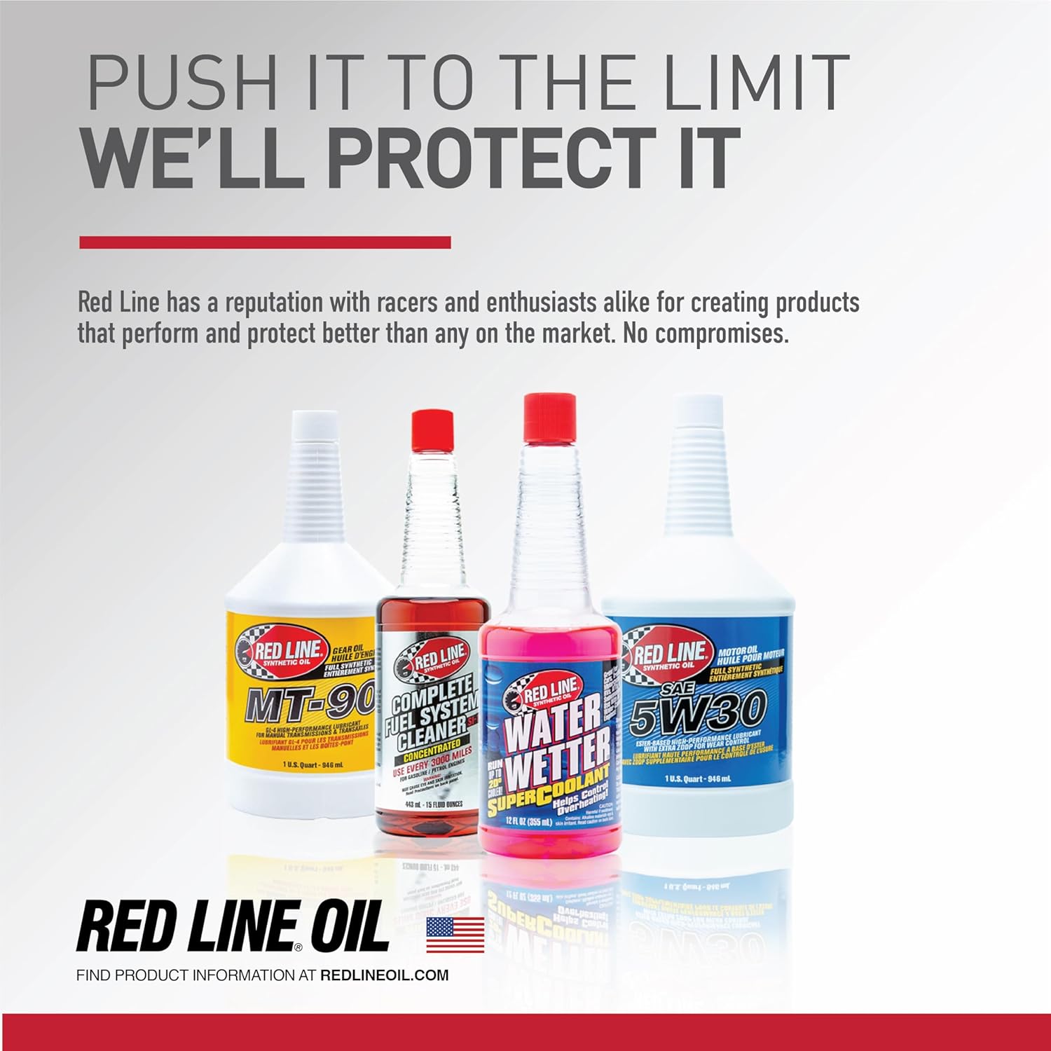 Red Line 11604 SAE 5W50 Fully Synthetic Motor Oil - 1 Quart (12 Pack)