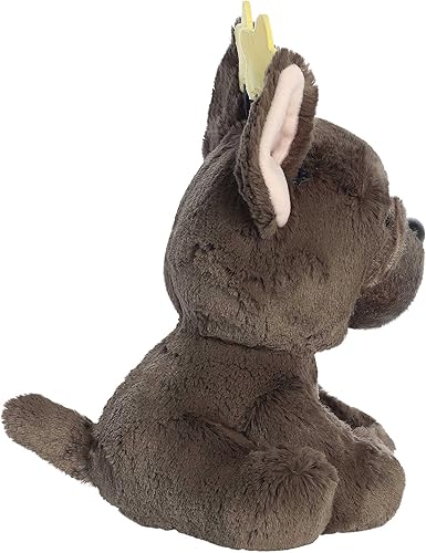 Miniatura 3 de Aurora Festive Holiday Holiday Cheer Jody French Bulldog - Animales de peluche de temporada - Regalos conmovedores - Negro 11 pulgadas