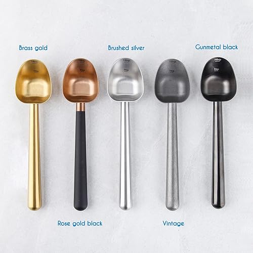 Miniatura 8 de Easyworkz Diego - Cafetera de café expreso para estufa, 12 tazas de 17.5 onzas, con mango largo hueco de acero inoxidable, cuchara medidora de 0.27