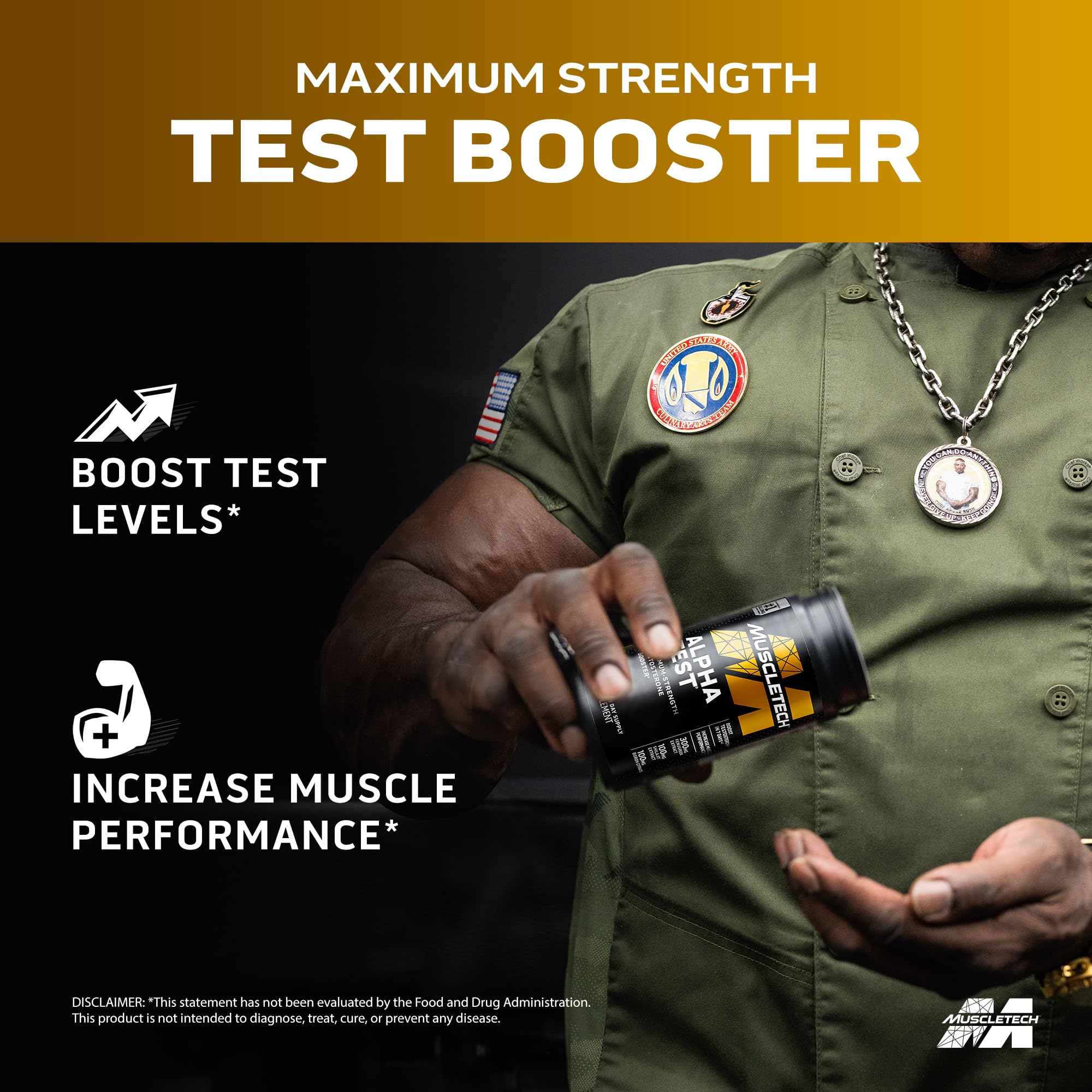 MuscleTech Testosterone Booster for Men, AlphaTest, T-Boost Mens Supplement — Amazon image 2