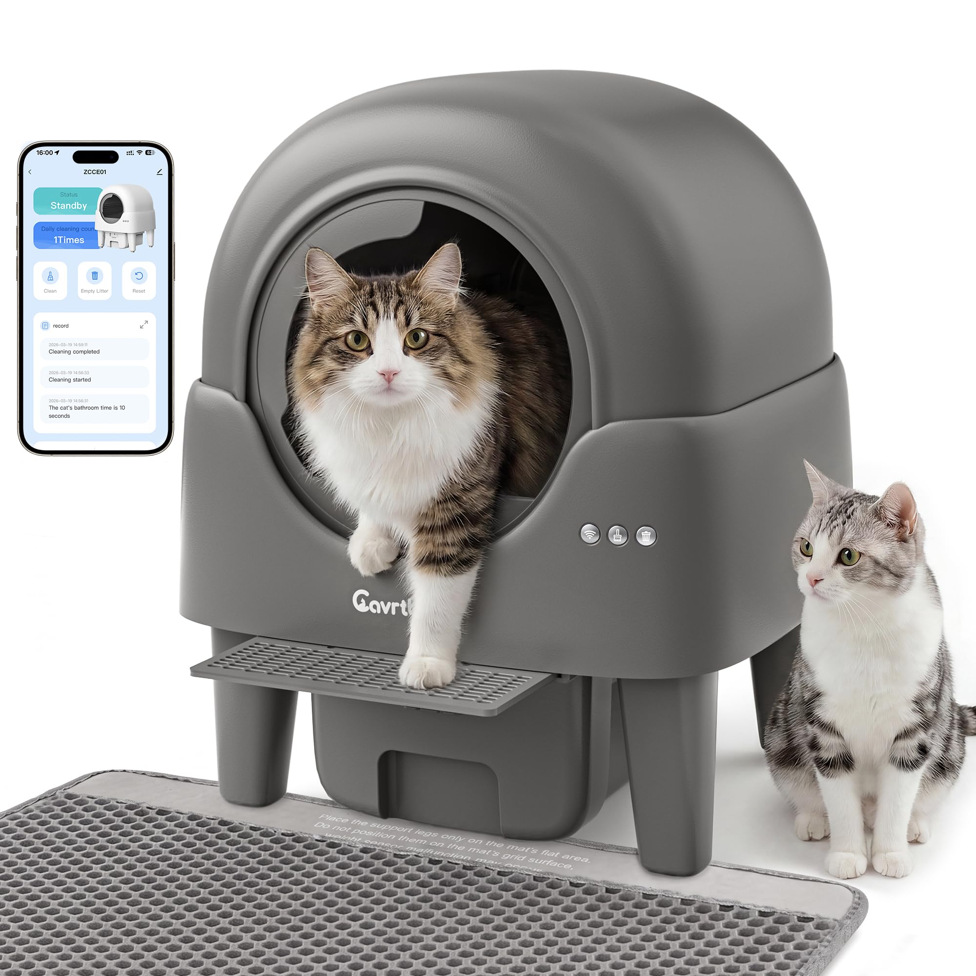 Cavrtbany Automatic Self Cleaning Litter Box