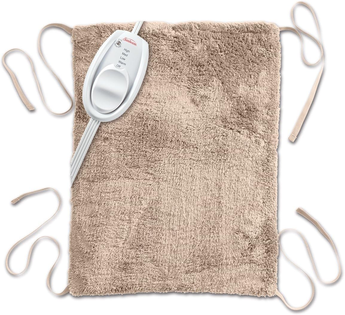 Sunbeam Heating Pad for Pain Relief Standard Size Ultra
